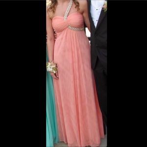 Coral Prom Dress